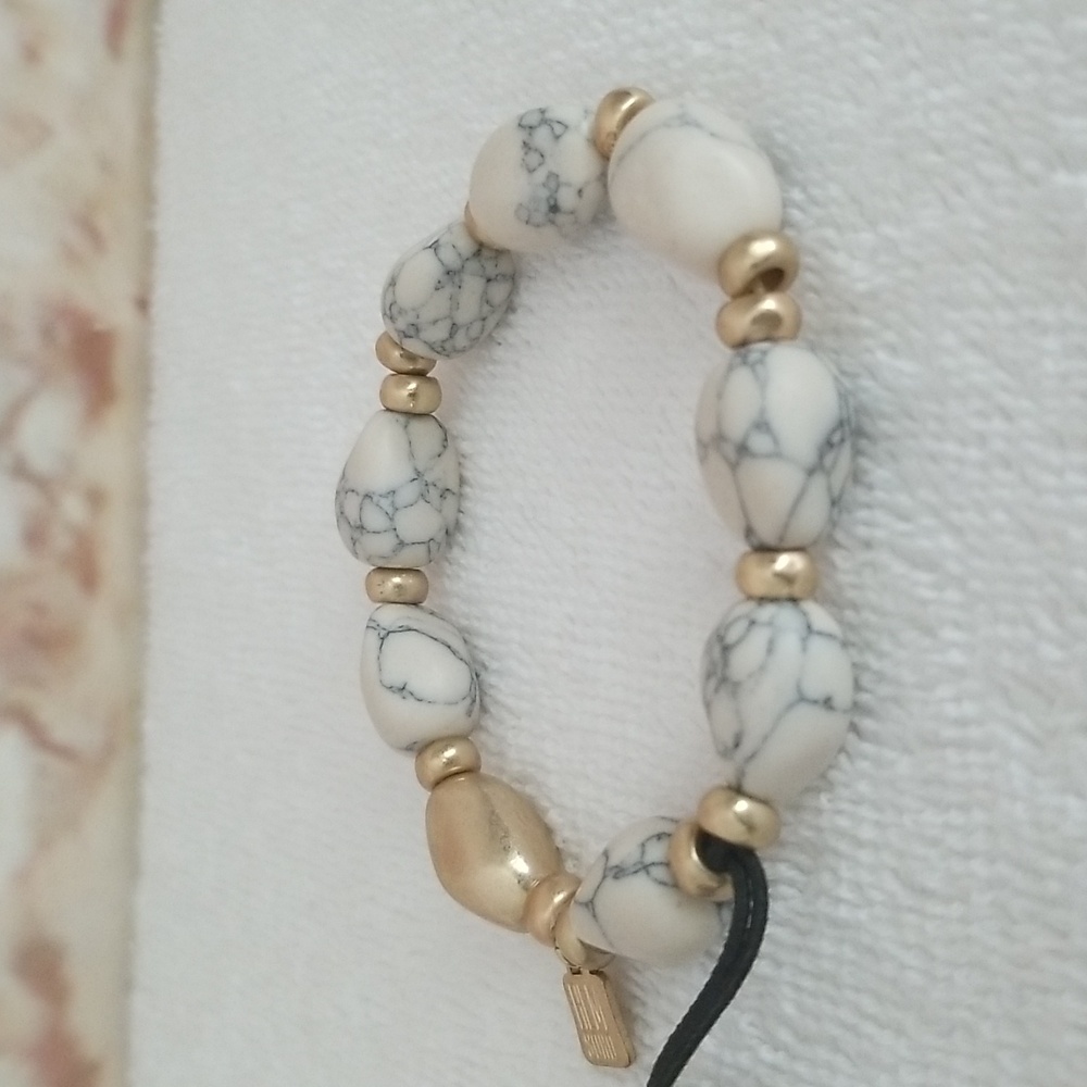 New Robert Lee Morris Stone Beaded Bracelet - Picture 5 of 11